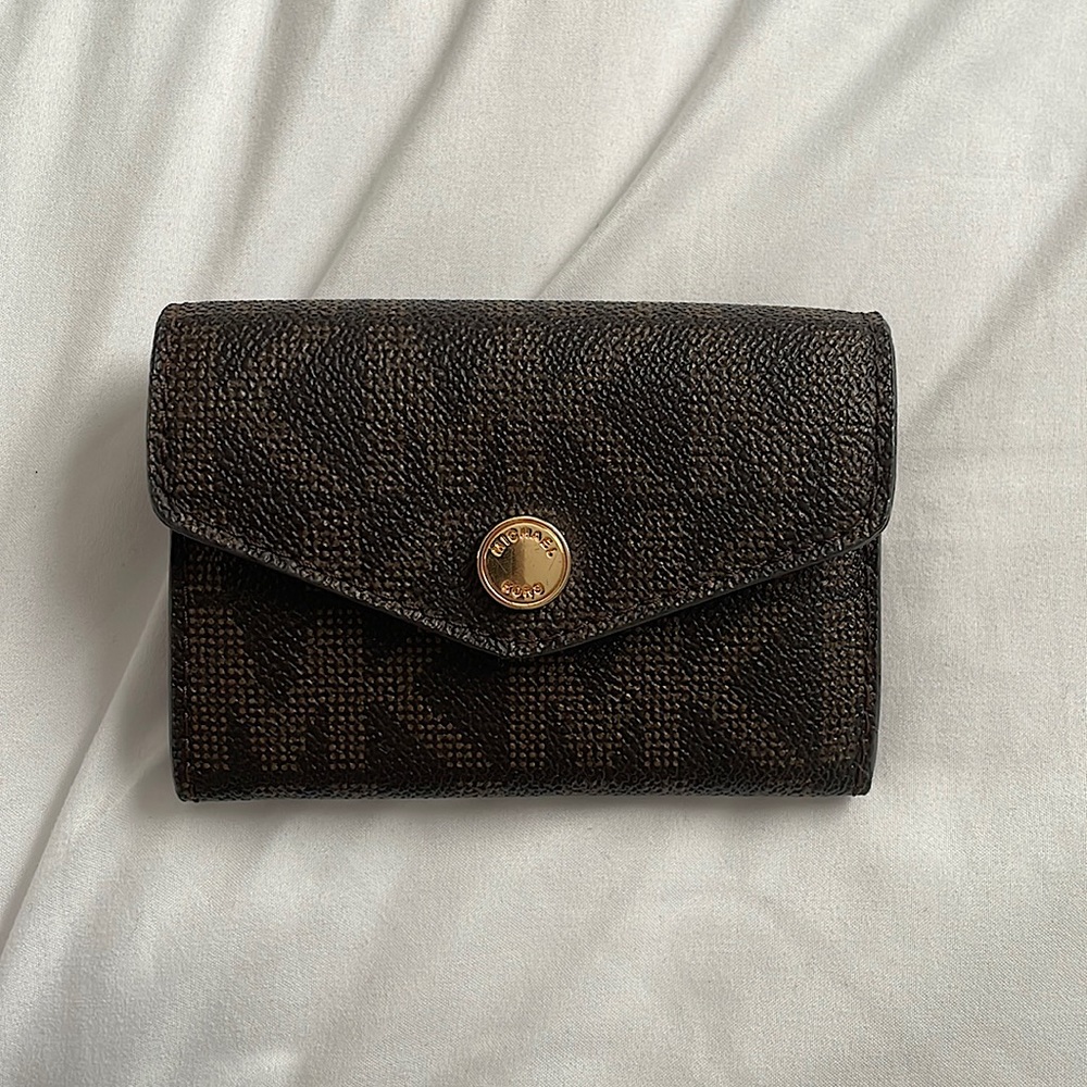 Michael Kors Brown Monogram Wallet